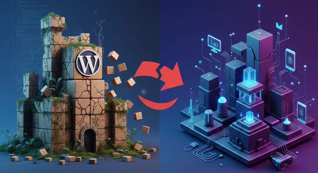 Wann reicht WordPress nicht mehr? Vorteile von Headless CMS & individueller Webentwicklung